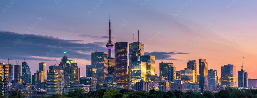 Mississauga, ON skyline, home to CargoLogin's Canada office